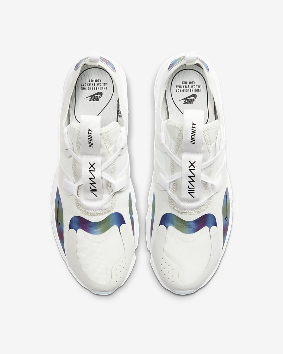 Nike air max infinity blanco sale